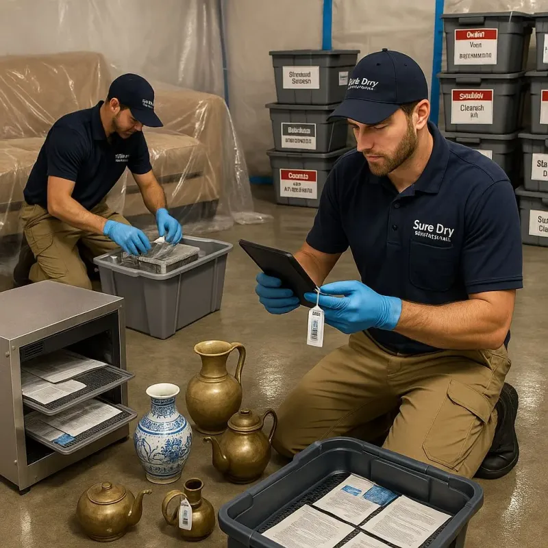 Content Protection and Restoration process in Inniswold, LA
